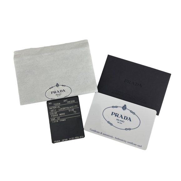 Prada Lizard Card Holder Wallet - Picture 7 of 8